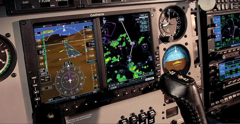 Garmin G500 in panel