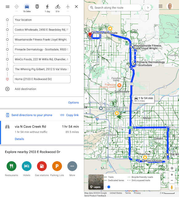 Trip Map