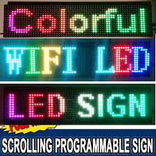 LED sign