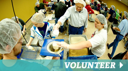 
Packing food for FMSC