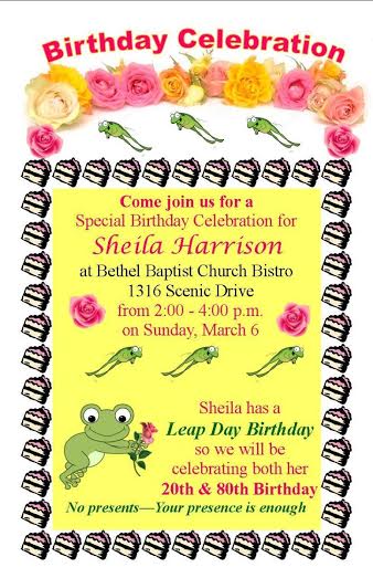 
Birthday Invitation