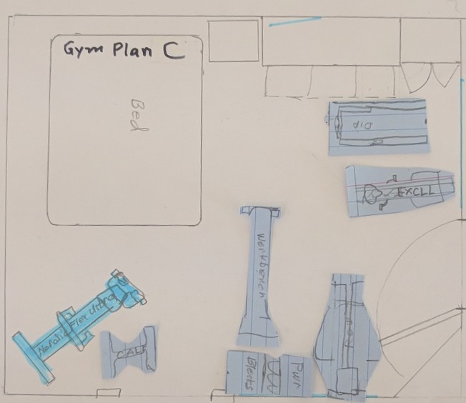 gym floor plan