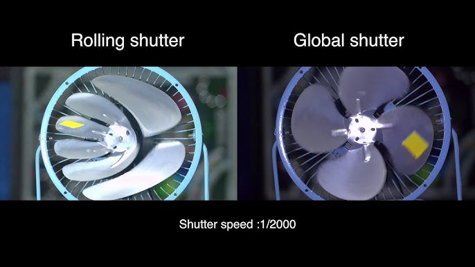 rolling & global shutter