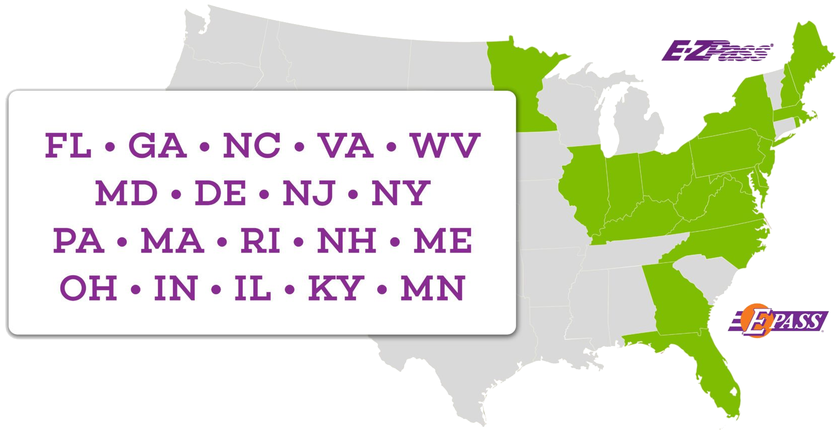 Toll Transponder Map